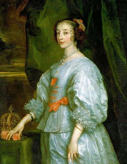 Anthony Van Dyck Queen Henrietta Maria, London 1632 china oil painting image